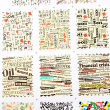 Fashion Unique 11sheet Lot Vintage City London Characters Nail Art Stickers Tips Decals Manicure Beauty