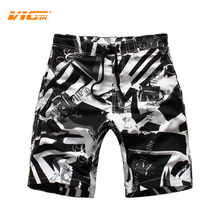 VICVIK brand Children Boys Shorts Summer Custom Boardshorts Kids Beach Surf Swimwear Childrens Board Shorts Sea Waves Bermudas