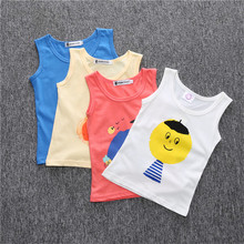 2016 Bobo Choses Retro Girls T-shirts Top Tank Summer Children’s Clothing Kids Boy Clothes