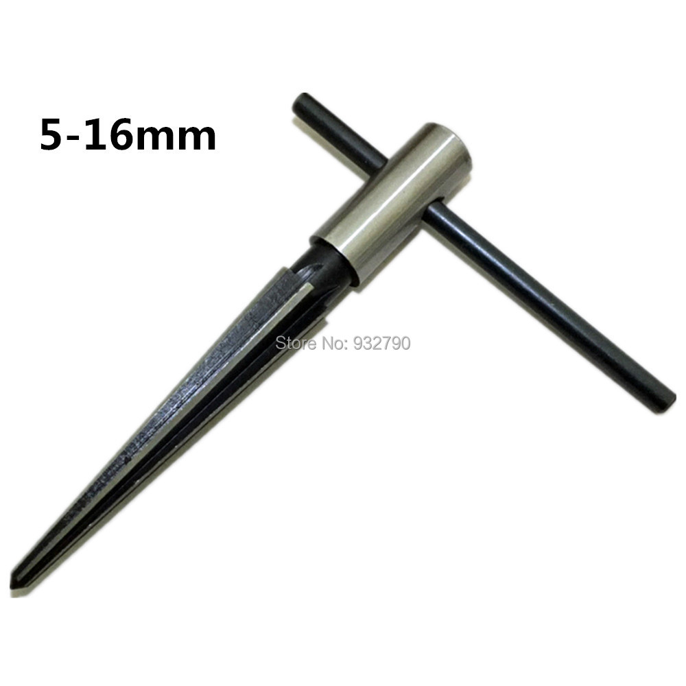 Woodworkers 5 16mm 110 T Handle Tapered Taper Hand Held Reamer Hole