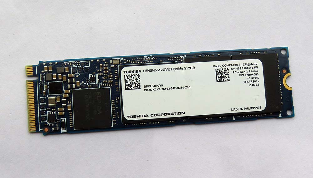 read 1600M/s write 1100M/s THNSN5512GVU7 512G M.2 NGFF PCIe X4 Gen 3 4