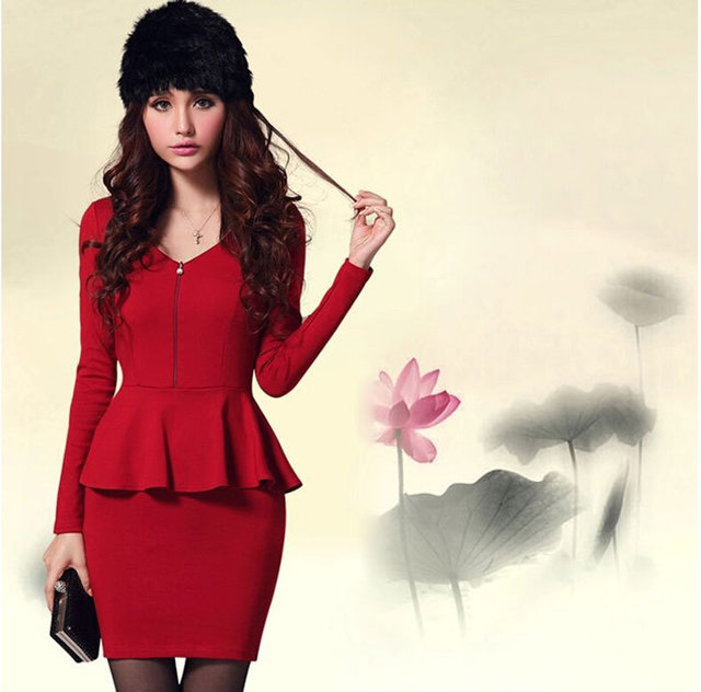vestidos invierno mujer aliexpress