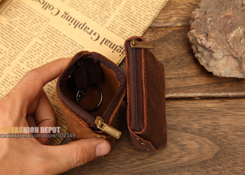 Genuine Leather Coin wallet purse 1016# (15)