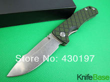 SF Green Squares Folding knife 7Cr17MoV 57HRC stone wash surface G10 Handle hunting knives Tactical knives free shipping
