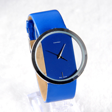 2015 New Fashion women dress watches luxury brand relojes hours analog leather strap relogios Exquisite Hollow