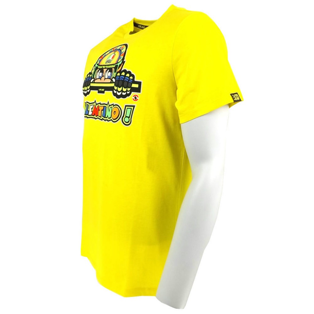 Handle-Bars-Rossi-VR46-Large-46-Panel-Moto-GP-T-shirt-Yellow-2015 (2)