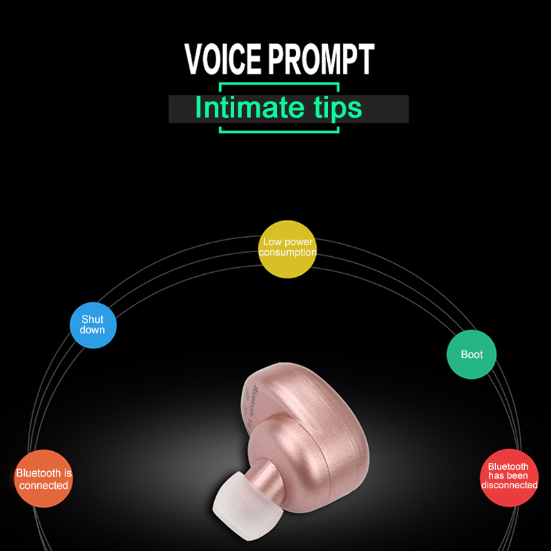 Ollivan S530 Plus Bluetooth Earphone Mini Earbuds Invisible Wireless Headset With Mic One For Two In-ear Auriculares For Phones (8)