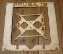 Prusa I3 Hephestos 3D printer 6mm wooden laser cut frame kit Single Sheet Framebase 3D Printer DIY 6 mm