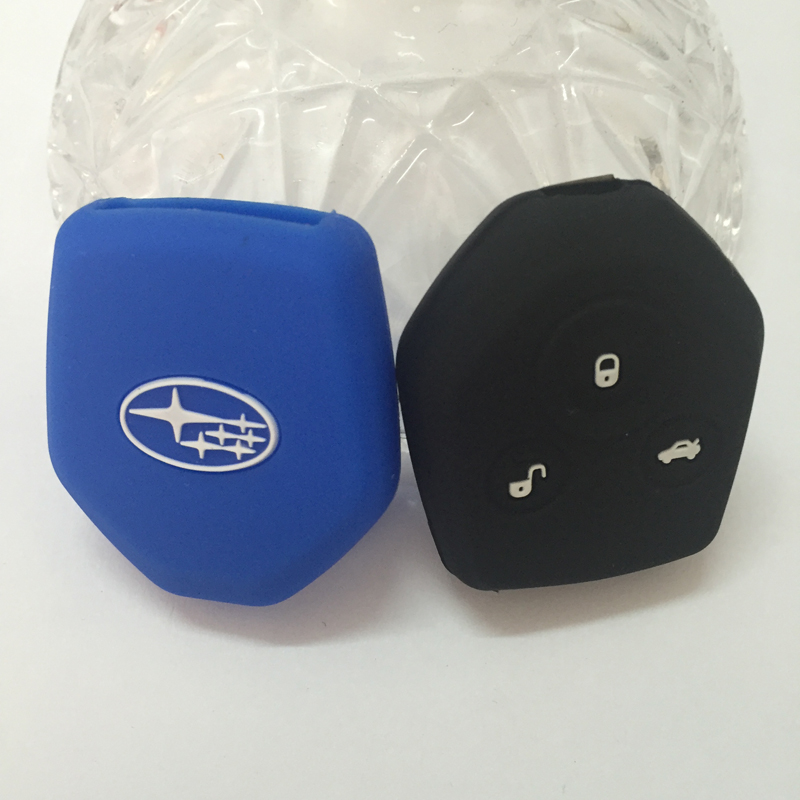 Silicone Car Key Cover For Subaru Forester Outback SUBARU XV Legacy Etc High quality key case