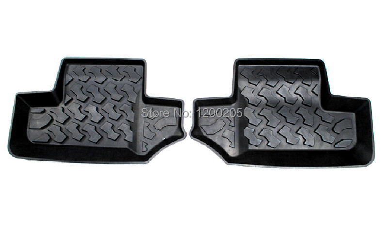 Rubber mat for back of jeep