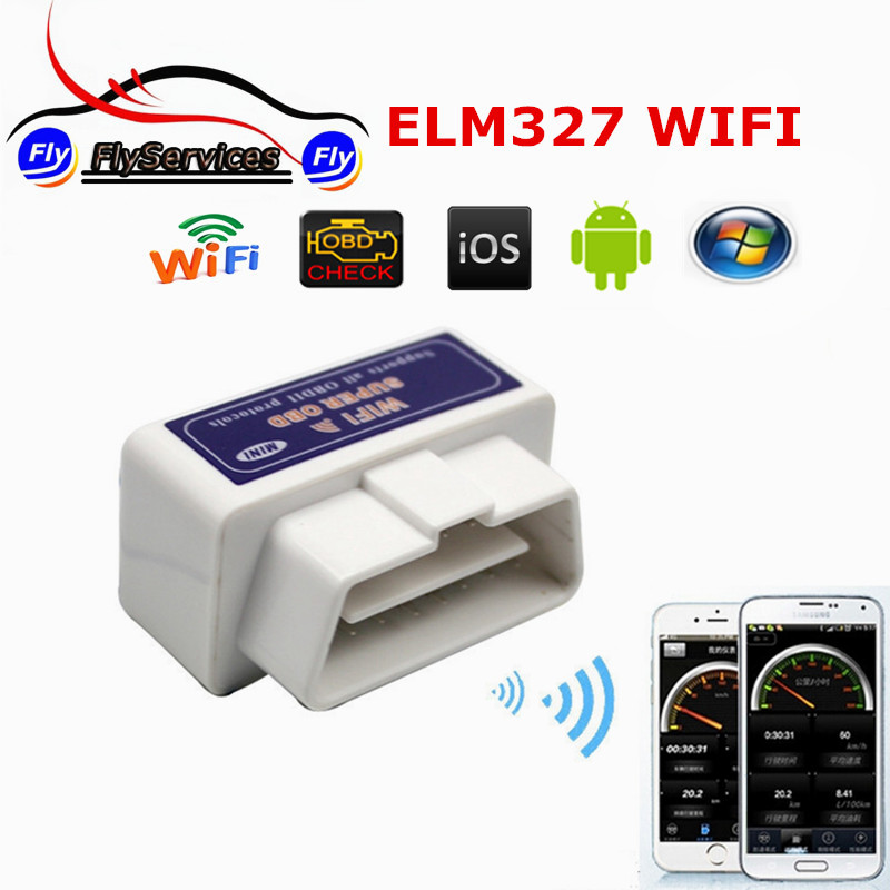  -elm327 WIFI OBDII     IOS / Android -wifi ELM 327