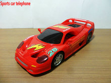 FREE SHIPPING racing sports car  telephones  novelty creative home furnishing corded home phone