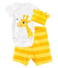 Baby boy New 2015 baby boy clothes cotton children baby girl clothes 3 pcs Long sleeved