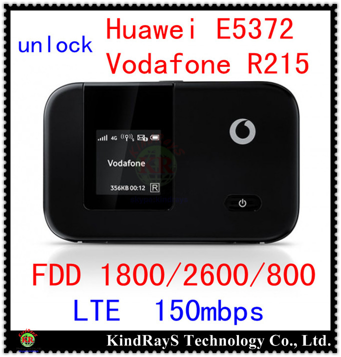 unlock Huawei E5372 Vodafone R215 4G LTE wifi router CAT4 150Mbps WIFI lte 4g Dongle pk