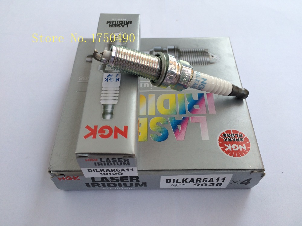 Auto Candles Genuine Spark Plug Laser Iridium Premium NGK DILKAR6A11 9029 For Nissan X-Trail ,Toyota