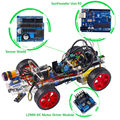 Smart Car Kit for Arduino Uno R3 Electronic Diy Obstacle Avoiding Line Tracing Light Seeking Robot