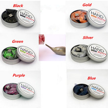 6colors Magnetic Rubber Mud Handgum Hand Gum Silly Putty Magnet Clay Magnetic Plasticine Ferrofluid 2016 New DIY Creative Toys