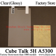 Clear Glossy Screen Protector Guard Cover protective Film For Cube Talk 5H / Cube A5300