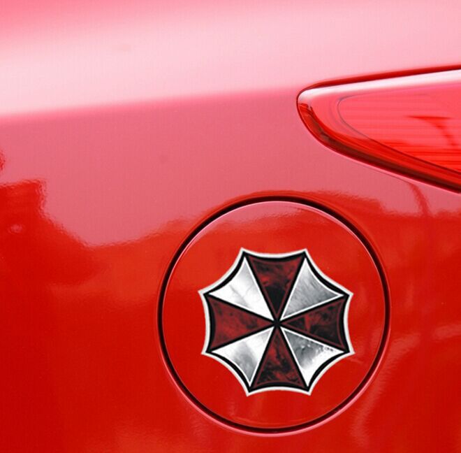 50 pcs Umbrella Car Stickers Ken Block Car Reflective Decal Stickers for Toyota Ford Chevrolet Volkswagen