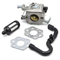 Walbro Carburetor Gas Fuel Line Pipe Gasket Kit For Stihl 017 018 MS170 MS180 MS 180