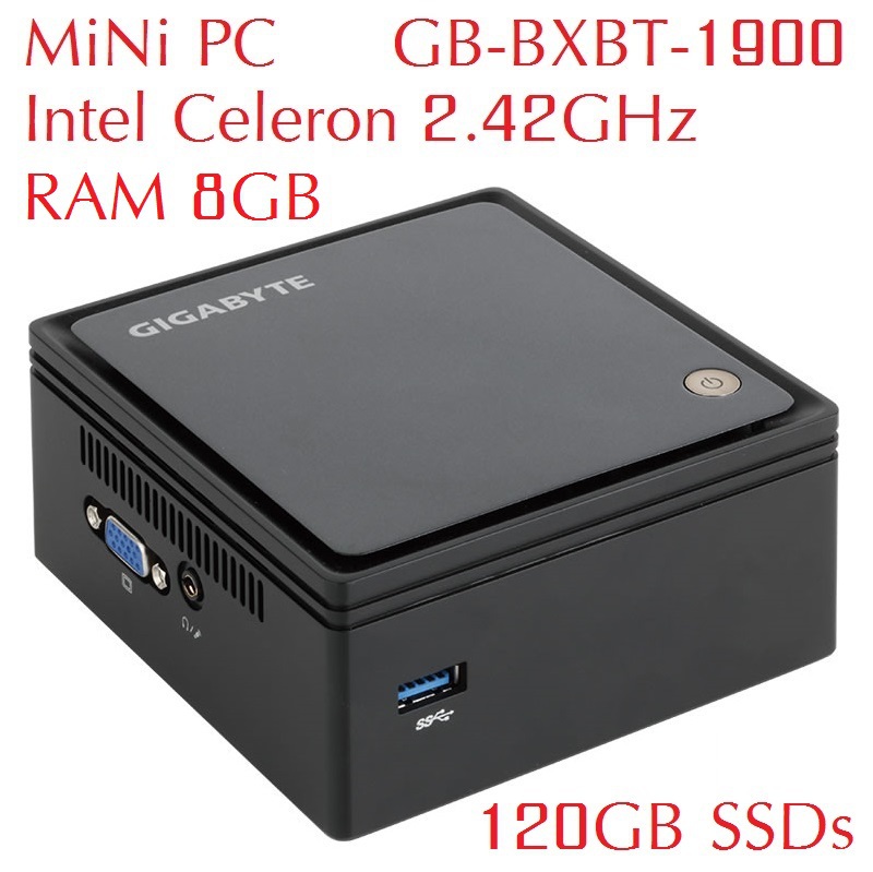 Gigabyte GB-BXBT-1900 - MSATA 120  ssd + 8   ,   -,   ,   , 