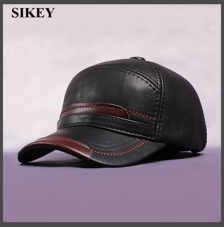 Buy HL051 Black Genuine Leather Adjustable Solid