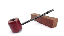 Manufacturers direct selling flat bottomed smoking pipe trumpet Small tobacco wood Smoking Pipe free shipping