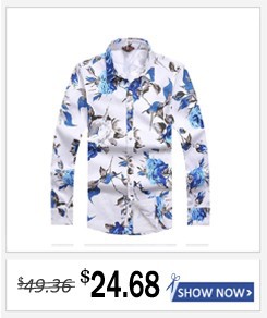 Men-Floral-Dress-Shirt-Fashion-8-Floral-Color-Brand-Slim-French-Cuff-Button-Long-Sleeve-Casual