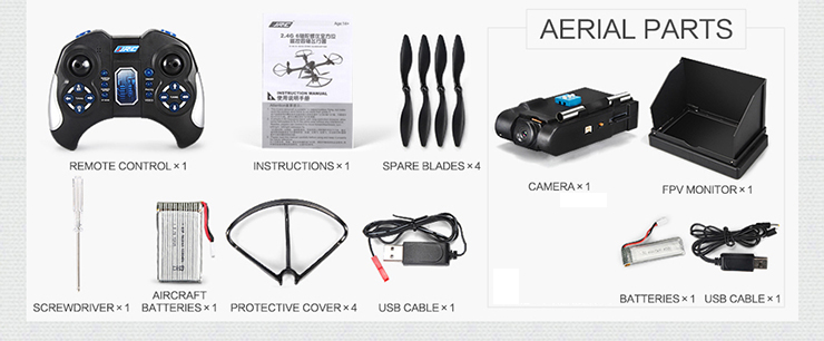 JJRC H11D 6-Axis Gryo 5.8G FPV Headless Mode RC Quadcopter with 2MP Digital camera RTF 2.4GHz