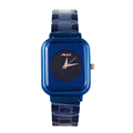 MASHALI New Square Women Dress Watches Neutral Designer Cool Vogue Girls Students Quartz Wrist watch Blue