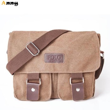 Anny-famous бренд холст кожа мужчины сумка, прочный высокой плотности холст Crossbody сумка для мужчин, свободного покроя сумка Sport Men
