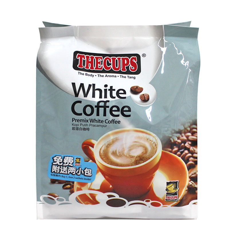Thecups white coffee instant coffee horse 2 bags