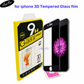 Fashion 3D carbon Toughened fiber membrane covering the smooth full Screen Protector film for iphone 7plus