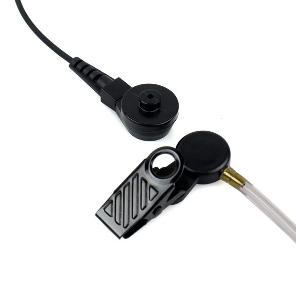 1 pcs Black 2Pin Covert Acoustic Tube Earpiece (2)