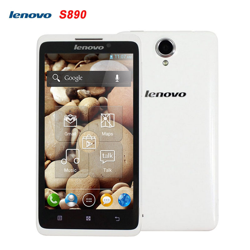 Original Lenovo S890 5 0 Android 4 0 Smartphone MT6577 Dual Core 1 2GHz RAM 1GB