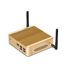 XCY new MINI PC COMPUTER dual core celeron n2830 with wifi micro computer fanless thin client