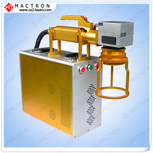 10W Portable Optical Fiber Laser Marking Machine For Wire,Glasses Frame,Button, Watche, Jewelry, Bags, Cookers, Stainless Steel