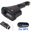 2016 Newest Wireless Car MP3 Player FM Transmitter USB Modulator with USB SD MMC LCD With