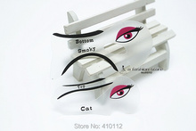 2pcs Cat Eyeliner Stencil Smokey Eye Stencil Makeup Eyeliner Stencils Makeup Tools Free Shipping