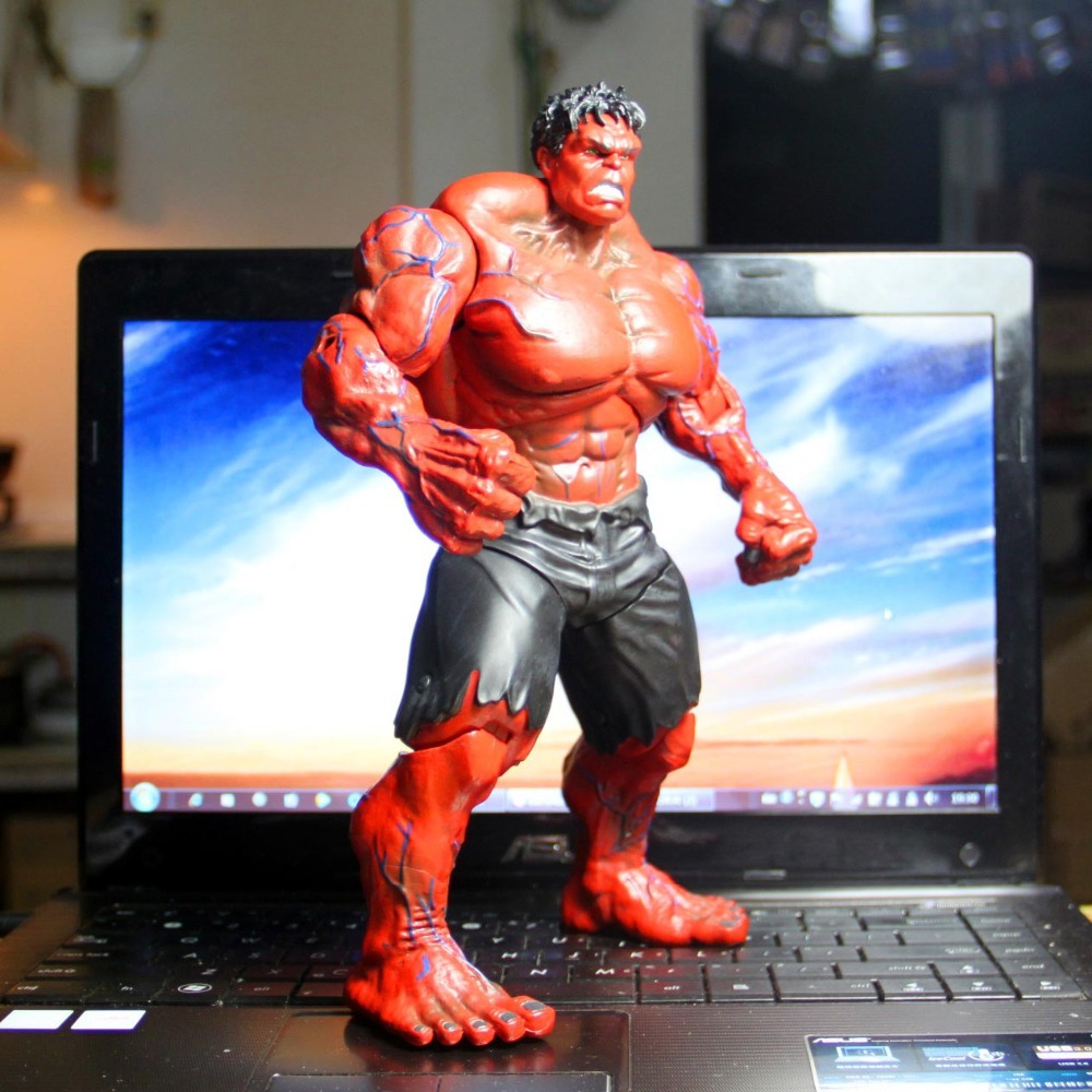 hulk rouge jouet 30 cm