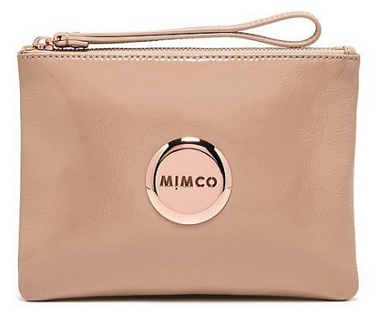 Hot sale mimco foundation color wallet medium mimco pouch famous leather women wallets purse high quality