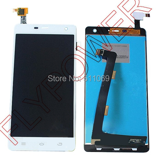 For THL 5000 LCD Screen Display with Touch Screen Digitizer Assembly by free shipping;100% warranty; White color; HQ