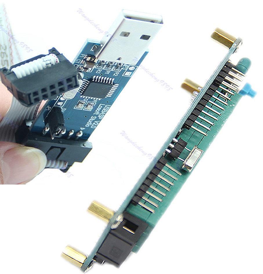 AVR ATMEGA16 Minimum System Board ATmega32 USB ISP USBasp Programmer F ATMEL S