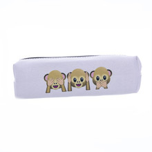Monkey Emoji 3D Printing makeup bag Zohra 2016 Fashion New cosmetic bag Hot Now pouch maleta de maquiagem trousse de maquillage