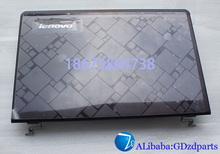 GENUINE!! New Laptop LCD Bottom Cover For lenovo U160 black FRU 31044115 Coffee red tartan