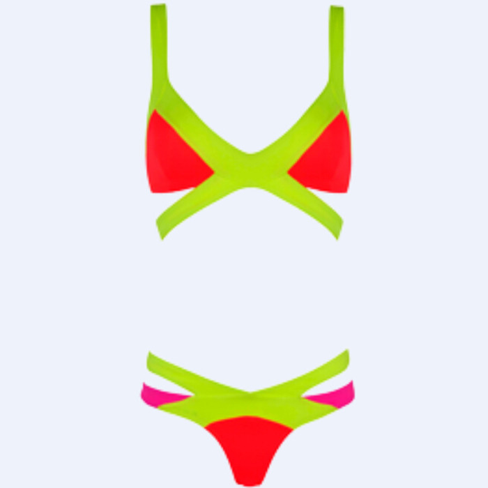 New 2015 Bikinis Women Sexy Women\'s Bikini Set Push-up Padded Bra Swimsuit Bathing Suit Swimwear (41)
