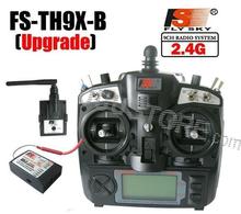 FlySky Upgraded 2.4G 9CH Radio Transmitter + Receiver FS-TH9XB not Tunigy 9 Radio For RC Helicopter AirPlane
