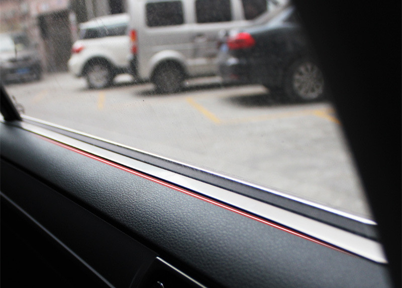 Car Inner car window Stainless Steel trim for Volkswagen vw 2014 2015 New Polo