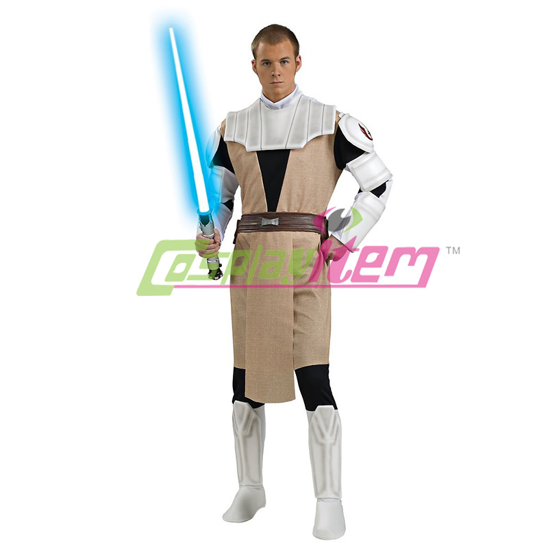 Custom made Deluxe Obi Wan Kenobi Costume Star Wars The Clone Wars