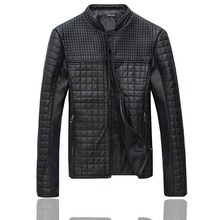 Men’s Leather jacket ,Water washed leather jacket for man ,fashion motorcycle jacket coat With velvet male ,Black ,Light Brown ,